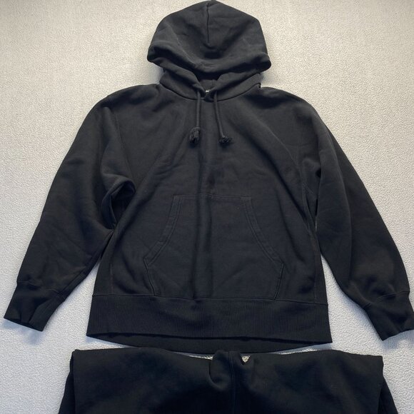 GU Sweatpants/Hoddie Womens Size Large Black‎ Jogger,Pockets,Drawstring,Set - Picture 12 of 13